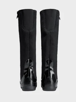 Miaou Boots i Core Black, Core Black og Silver Metallic