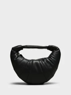 Mini Fortune Croissant Bag i Granit Blå