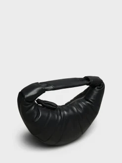 Mini Fortune Croissant Bag i Granit Blå