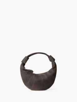 Mini Fortune Croissant Taske i Ebony Brown