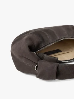 Mini Fortune Croissant Taske i Ebony Brown