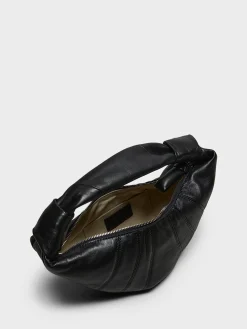 Mini Fortune Croissant Taske i Sort