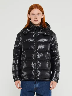 Moncler Maya Kort Dunjakke i Sort