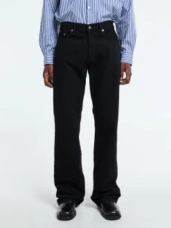2010M Regular Fit Jeans i Sort