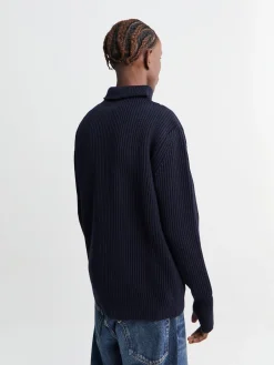 Navy Rullekrave i Navy