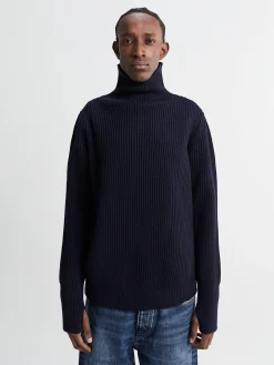 Navy Rullekrave i Navy