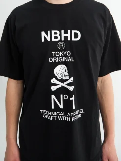 NH. Tee SS-8 i Sort