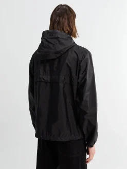 Nidge Hooded Jacket i Sort