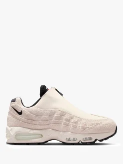 Nike Air Max 95 Big Bubble i Phantom, Sort, Light Crimson og Smoke Grey