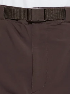 Off-Race Shorts i Lys Brun