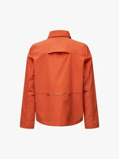 Off-Race Utility Jacket i Hibiscus Orange