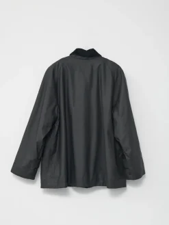 Oilskin Jacket i Sort
