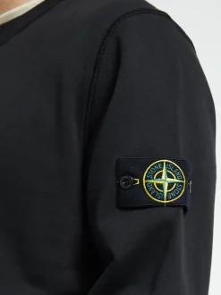 6100060 Organic Cotton Fleece i Sort