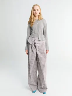 Parong Wide Pants i Brun