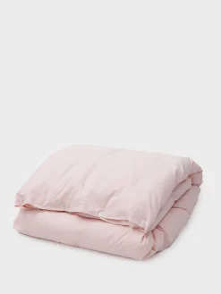 Percale Dynebetræk i Petal Pink
