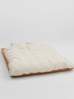 Percale Dynebetræk i Winter White