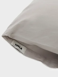 Percale Pudebetræk i Soft Grey