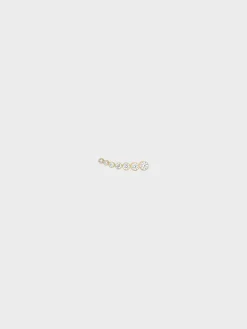 Petit Croissant de Lune Ørering i 18k Guld