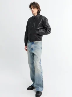 Polo Biker Jakke i Sort