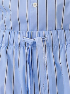Poplin Pyjamas Bukser i Bassett Stripes