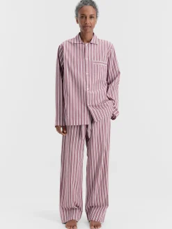 Poplin Pyjamas Pants i Rhubarb Stripes