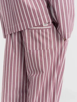 Poplin Pyjamas Pants i Rhubarb Stripes