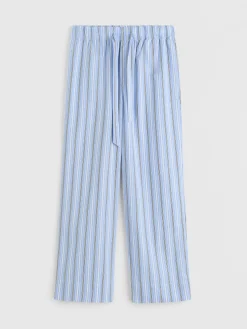 Poplin Pyjamas Pants i Stave Stripes