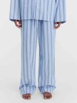 Poplin Pyjamas Pants i Stave Stripes