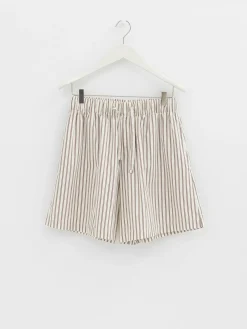 Poplin Pyjamas Shorts i Hopper Stripes