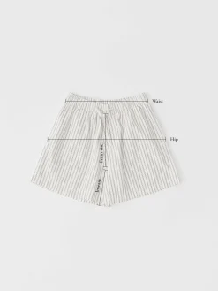 Poplin Pyjamas Shorts i Hopper Stripes