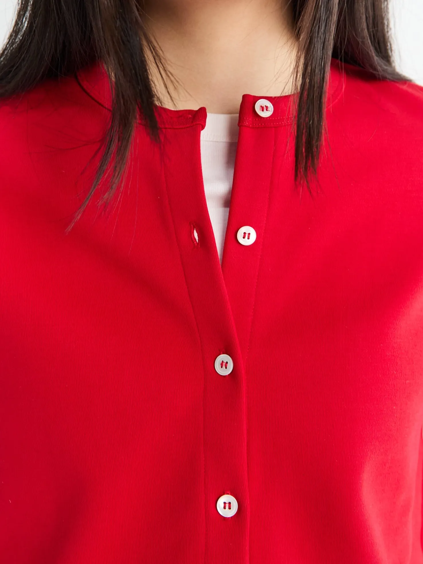 Poppy Cardigan i Apple