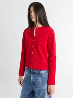 Poppy Cardigan i Apple