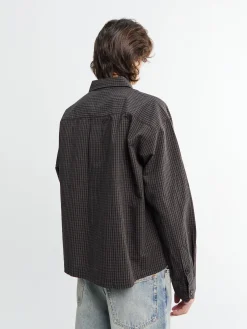Priority Shirt i Mørk Hørtern