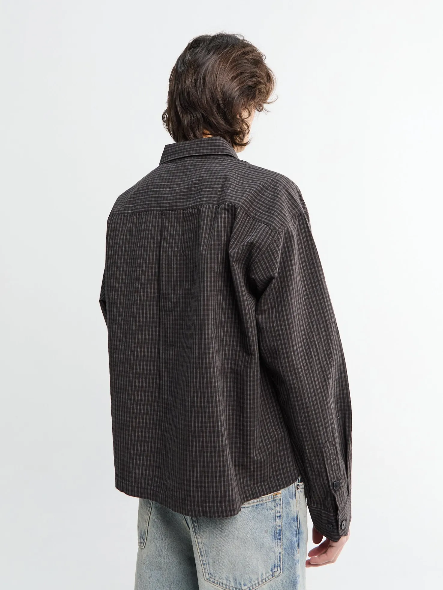 Priority Shirt i Mørk Hørtern