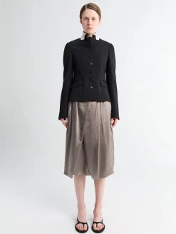 Saronga Bis Skirt i Taupe