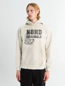 Savage Swear Hoodie Longsleeved i Oatmeal