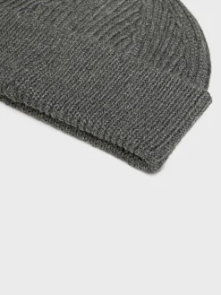 Short Beanie i Grå