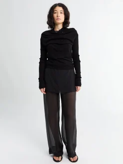 Silk Archive Bukser i Sort