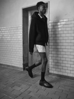 Silk Dream Shorts i Guld