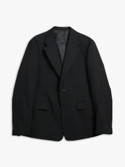 Single Breasted Blazer i Sort