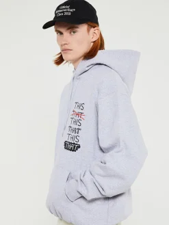 Skate Hoodie i Heather Grey