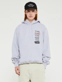 Skate Hoodie i Heather Grey