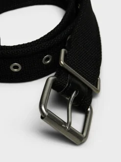 Skein Bælte Polyester Lærred Sort
