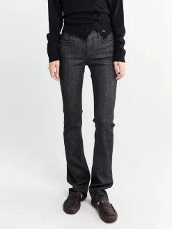 Skinny Fit 2013F Black Roots Jeans i Sort