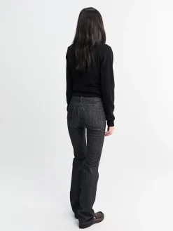Skinny Fit 2013F Black Roots Jeans i Sort