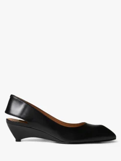 Slingback Heels i Sort
