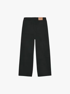 Sorte Raw Selvedge Jeans i Sort