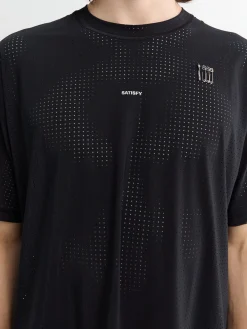 Space-O T-shirt i Sort