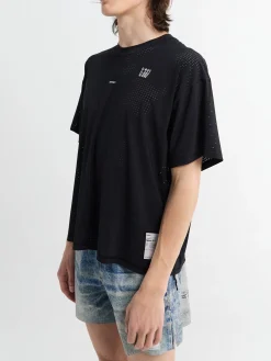 Space-O T-shirt i Sort