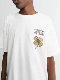 S/S Clover T-Shirt i Hvid